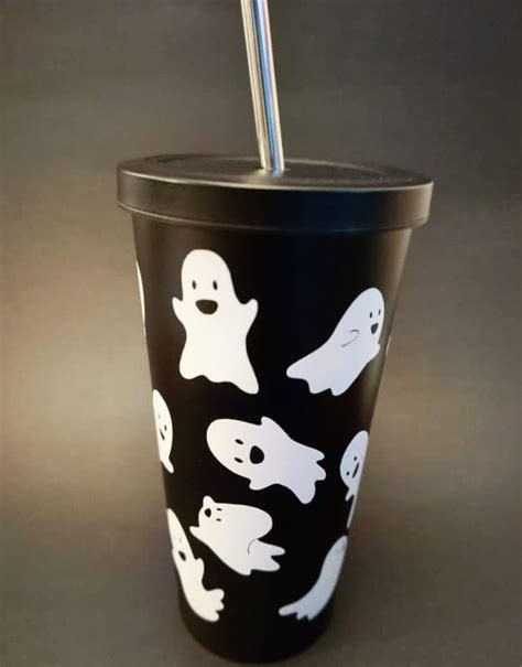 simply modern halloween|simple modern ghost tumbler.